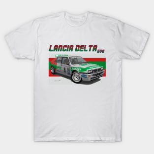 Lancia Delta EVO GrpA T-Shirt